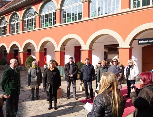 Slovenian castle cooperation visiting Styria