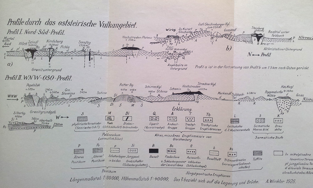 Buchauszug 1926 - Geologie Vulkanland