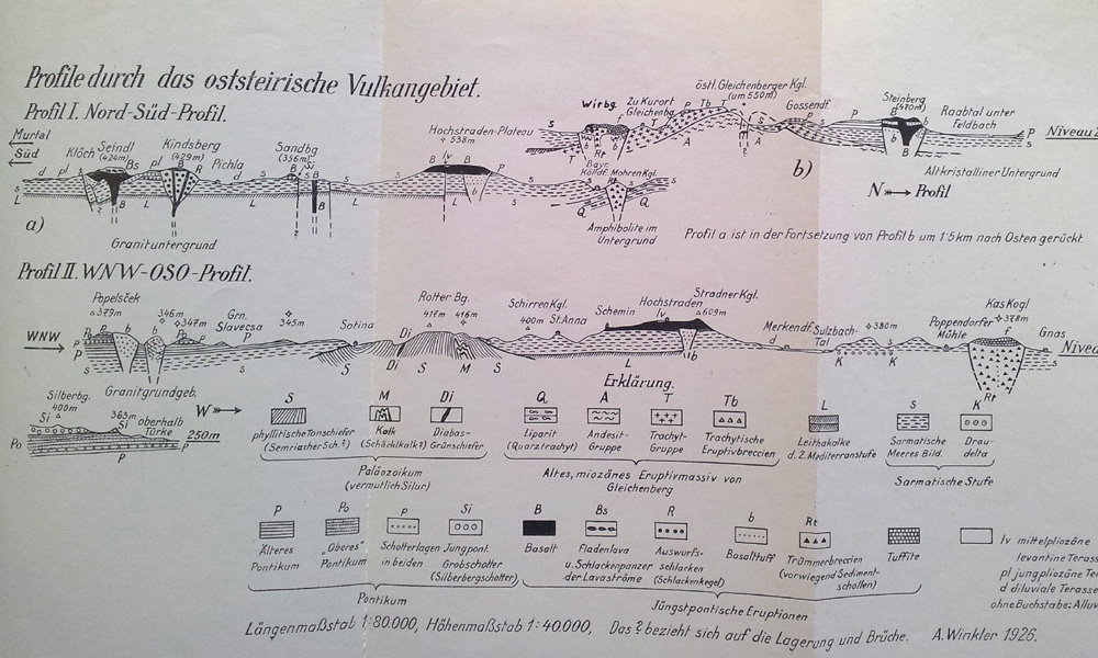 Buchauszug 1926 - Geologie Vulkanland