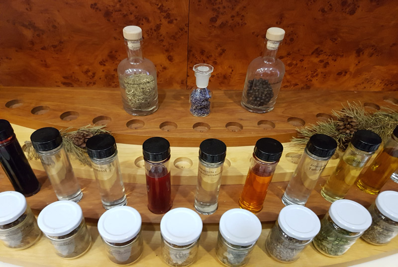 Visit to the natural materials laboratory