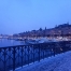 Blick von der Djurgardsbron in Stockholm