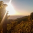 Sonnenuntergang im Herbst mit Blick Richtung Himmelsberg